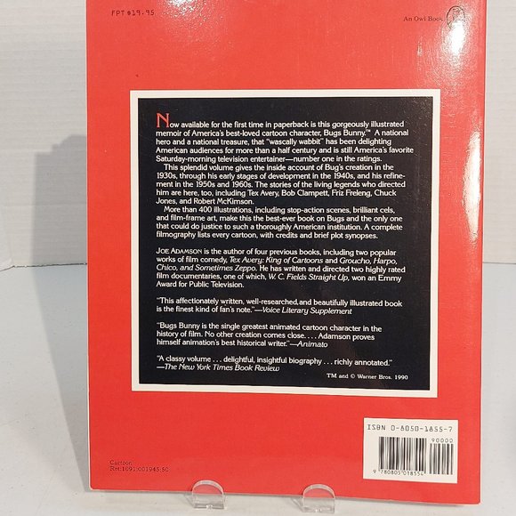 Vtg 1990 Bugs Bunny~ Fifty Years and Only One Grey Hare Book - Picture 12 of 12